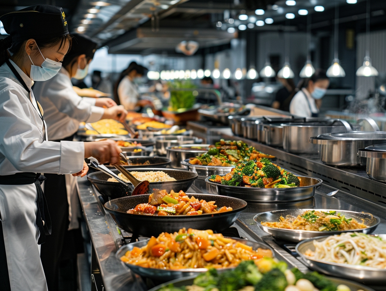 坪山区纺织厂食堂膳食承包代理专家富佳膳食，你的满意选择