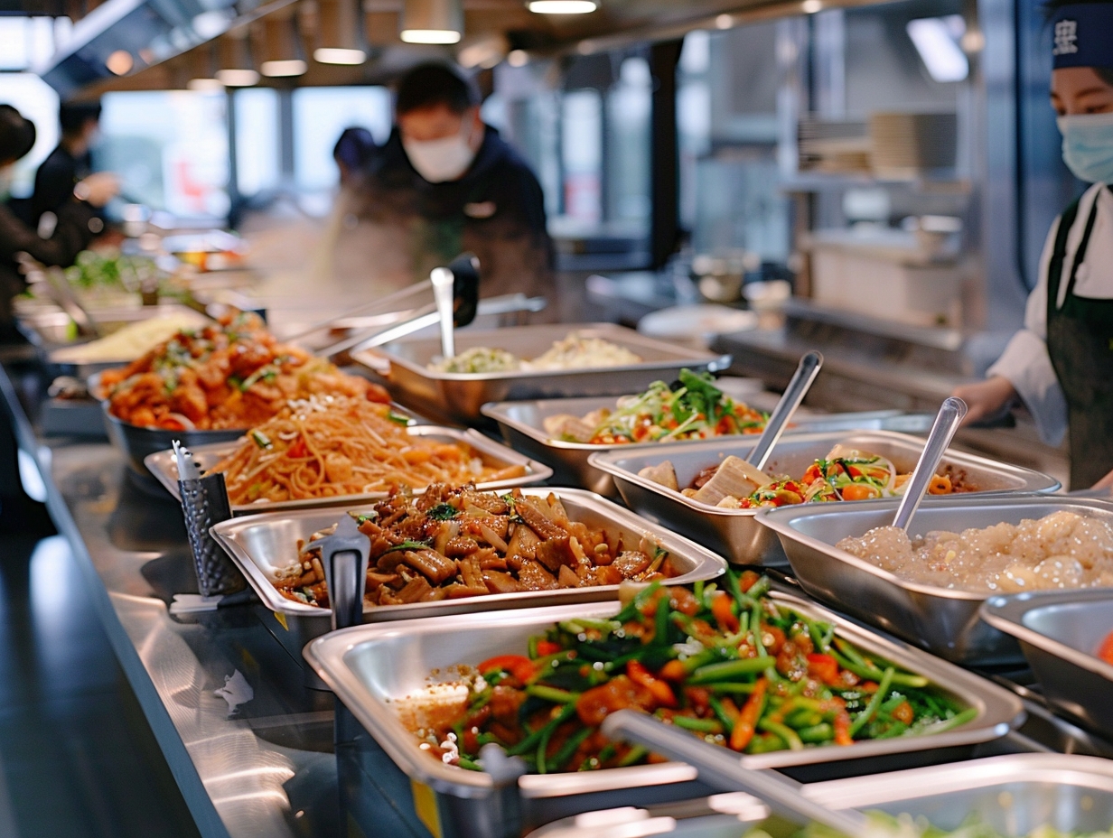 富佳膳食餐饮饭堂承包：道滘工厂的智能化餐饮解决方案