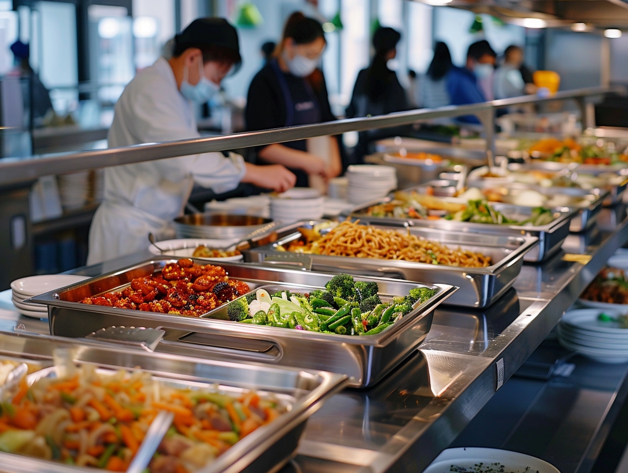 广东东莞地热发电厂外包饭堂优选富佳膳食：品质与服务的双重承诺